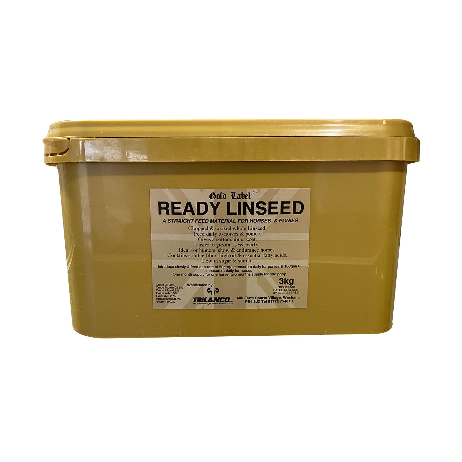 Gold Label Ready Linseed - 3kg 