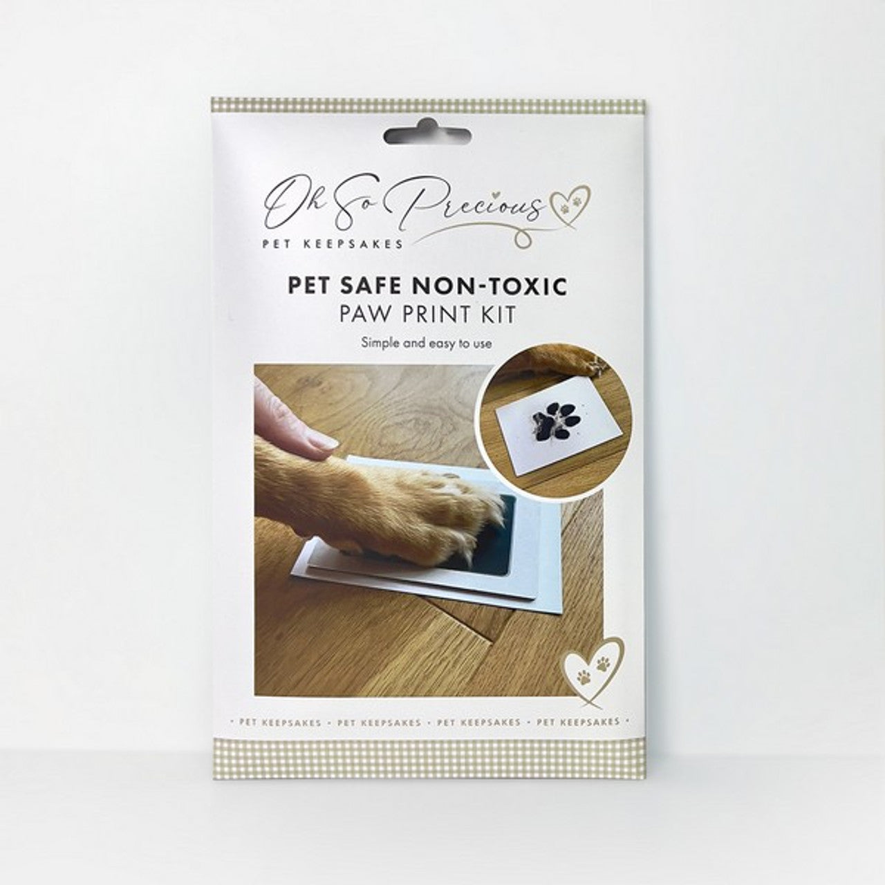 Oh So Precious Pet Safe Non-Toxic Paw Print Ink Pad 12.5cm