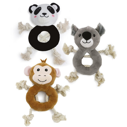 Ancol Made From Koala, Monkey And Panda Assorted
