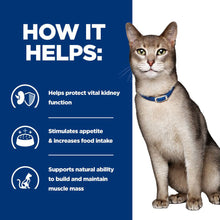 Load image into Gallery viewer, Hill&#39;s Prescription Diet k/d Kidney Care Dry Cat Food with Chicken 3kg Bag
