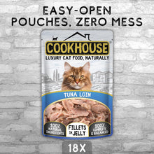 Load image into Gallery viewer, COOKHOUSE 100% Natural &amp; Complete Luxury Wet Cat Food- 18 X70G - JELLY 
