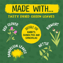 Load image into Gallery viewer, Burgess Excel Luscious Leaves Treat For Rabbits &amp; Guinea Pigs 75g
