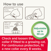 Load image into Gallery viewer, Beaphar Soft Velvet Flea Collar For Cats 30cm
