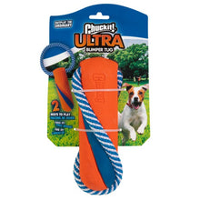 Load image into Gallery viewer, Chuckit! Ultra Bumper Tug Rope &amp; Rubber Fetch Dog Toy
