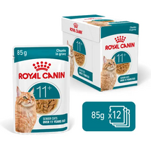 Load image into Gallery viewer, Royal Canin FHN Ageing 11+ Jelly Cat Food 12x85g
