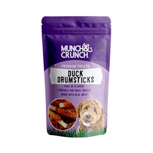 Load image into Gallery viewer, Munch &amp; Crunch Various Duck Treats For Dogs
