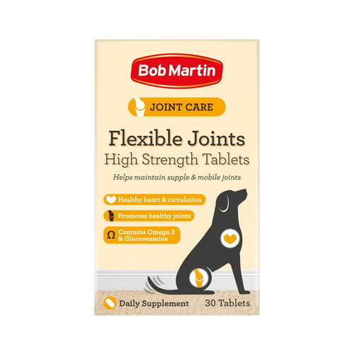 Bob Martin Flexible Joints High Strength Tablets For Dogs - 30 Tablets