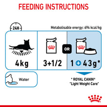 Load image into Gallery viewer, Royal Canin Wet Cat Food Ultra Light Pouch 12 x 85 g
