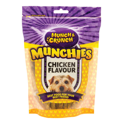 Munch & Crunch Munchies Dog Treats Various Flavours