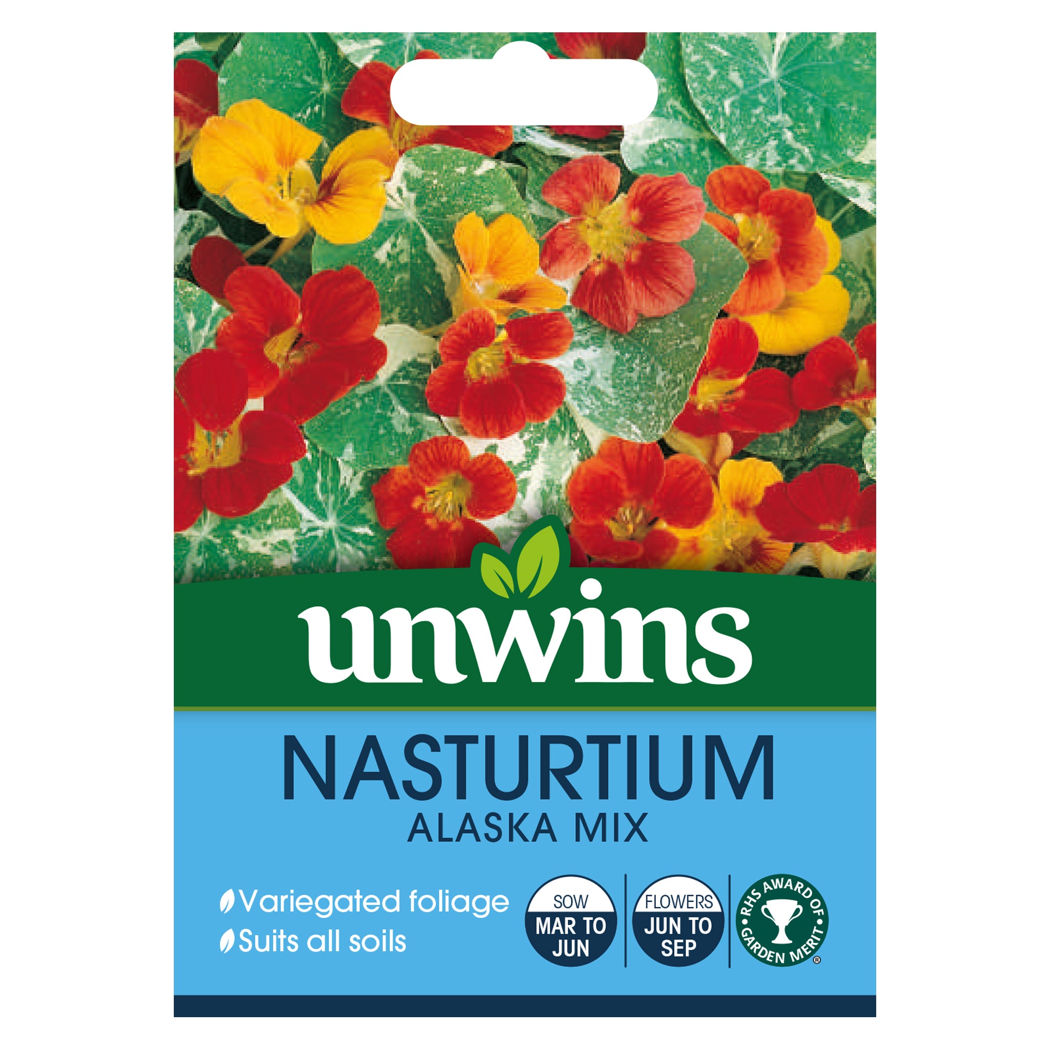 Nasturtium Alaska Mix