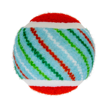 Load image into Gallery viewer, KONG Holiday SqueakAir Tennis Balls 6 Pack Medium
