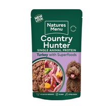 Load image into Gallery viewer, Country Hunter Turkey with Superfoods Pouch 6 x 150g
