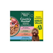Load image into Gallery viewer, Country Hunter Single Protein Selection Multipack Cans 8x600g
