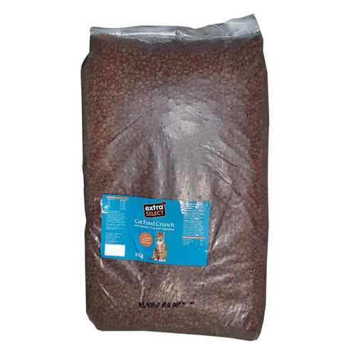 Extra Select Cat Crunch Fish Mix - Salmon Tuna & Vegetables 10kg
