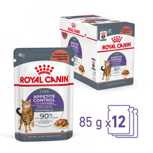 Load image into Gallery viewer, Royal Canin Appetite Control Care in Gravy Adult Wet Cat Food 12 x 85g
