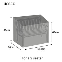 Load image into Gallery viewer, Bosmere Ultimate Bench Cover Charcoal Small
