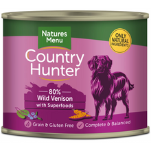 Load image into Gallery viewer, Country Hunter Wet Dog Food Cans With Superfoods
