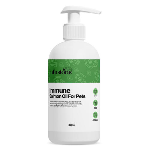 Infusions Immune Salmon/Hemp Oil For Cats & Dogs 300ml