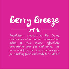 Load image into Gallery viewer, TropiClean Berry and Coconut Deep Cleaning Shampoo for Dogs &amp; Cats 3.78L – pH-Balanced Grooming Shampoo
