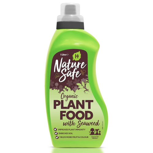 Nature Safe Organic Plant Food With Seaweed 1ltr