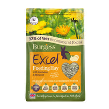 Load image into Gallery viewer, Burgess Excel Feeding Hay With Dandelion &amp; Marigold 1kg
