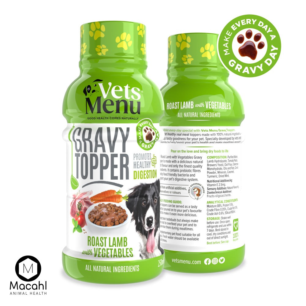 Vets Menu Topper Vets Menu Gravy Topper For Dogs | Direct4Pet | Free Delivery