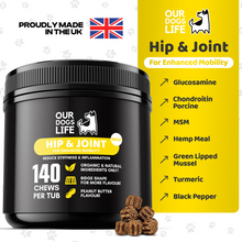 Load image into Gallery viewer, Our Dogs Life Hip &amp; Joint Chews 140 Chews
