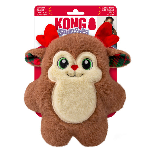 KONG Holiday Snuzzles Reindeer Medium
