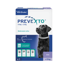 Load image into Gallery viewer, Virbac Prevexto Flea and Tick Control Collars
