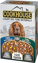 Load image into Gallery viewer, COOKHOUSE 100% Natural &amp; Complete Luxury Wet Dog Food - 36 x 100g Pouches -Pate
