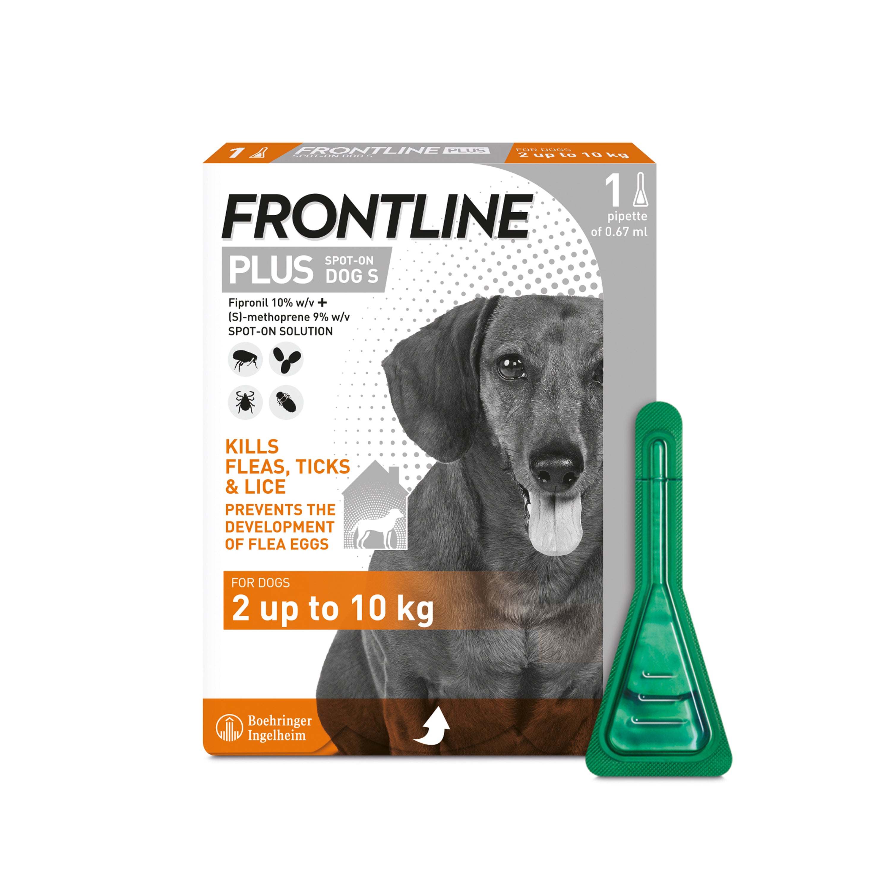 Frontline Plus Flea & Tick Treatment For Cats & Dogs