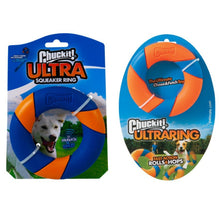 Load image into Gallery viewer, Chuckit! Ultra Ring &amp; Ultra Squeaker Ring Fetch Toy For Dogs
