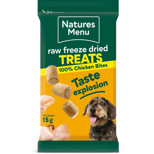 Natures Menu Freeze Dried Bites Chicken For Dogs