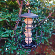 Load image into Gallery viewer, Copdock Mill Twist &amp; Release Squirrel Resistant Fatballs Feeder 475g
