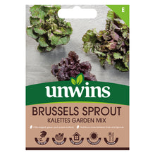 Load image into Gallery viewer, Brussels Sprout Kalettes Garden Mix
