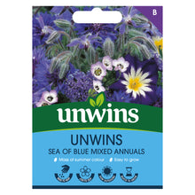 Load image into Gallery viewer, Unwins Sea of Blue Mixed Annuals
