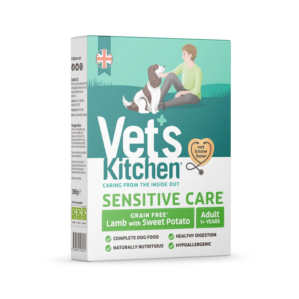 Vets Kitchen Sensitive Care Lamb & Sweet Potato 395g