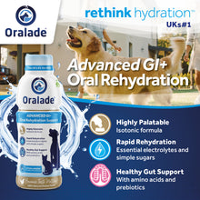 Load image into Gallery viewer, Oralade Gi Support Rehydration Fluid 500ml Twin Pack 2 x Single Bottles
