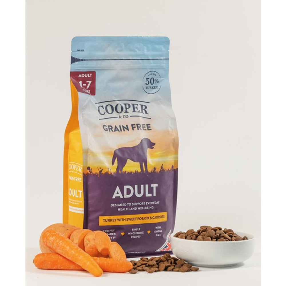 Cooper & Co Adult Dog Food with Turkey, Sweet Potato and Carrots