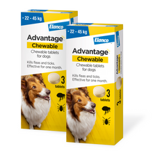 Load image into Gallery viewer, Elanco Advantage Chewable Flea and Tick Protection
