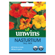 Load image into Gallery viewer, Unwins Nasturtium Seed Lovers Bundle

