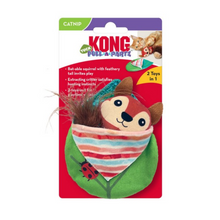 Load image into Gallery viewer, KONG Pull-A-Partz Tuck Cat Toy with Catnip
