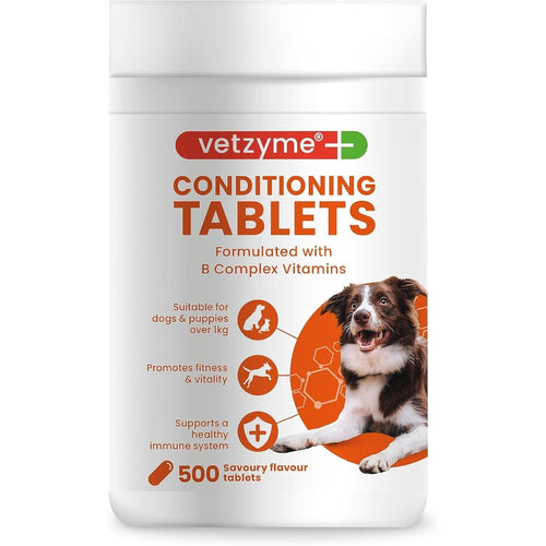 Vetzyme Conditioning Tablets - 500 Tablets
