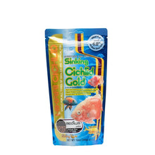 Load image into Gallery viewer, Hikari Cichlid Gold Sinking Medium Pellets 342g – Colour Enhancing Sinking Fish Food for Cichlids
