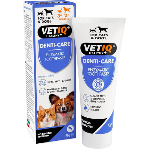 VETIQ Denti-Care Enzymatic Toothpaste 70g