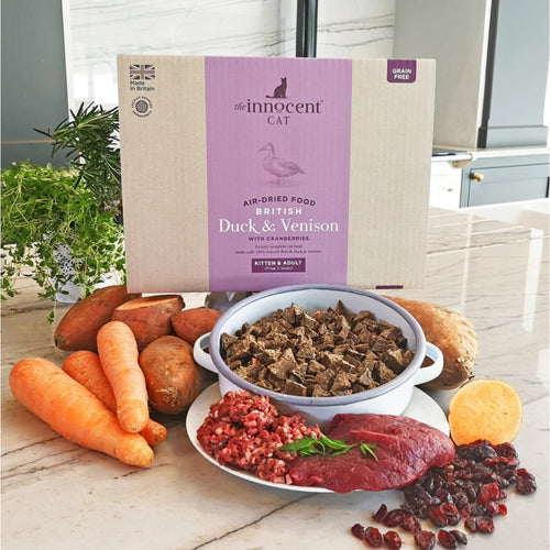 The Innocent Cat - British Duck & Venison Air-dried Complete Food - 1.5kg