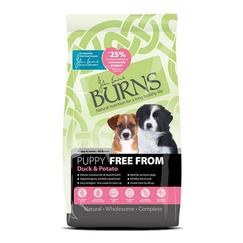 Burns Free From Duck + Potato Dog Food 2kg