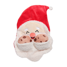 Load image into Gallery viewer, BARK Xmas Kris Krumble Dog Toy - Plush Santa Toy with Squeaky Cookies, 3-in-1
