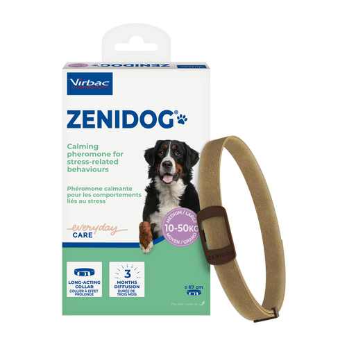Virbac Zenidog Calming Collar for Medium & Large Dogs (Lasts 3 Months)