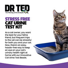 Load image into Gallery viewer, Dr Ted Cat Urine Test Kit: Glucose Detector 10g Sachets

